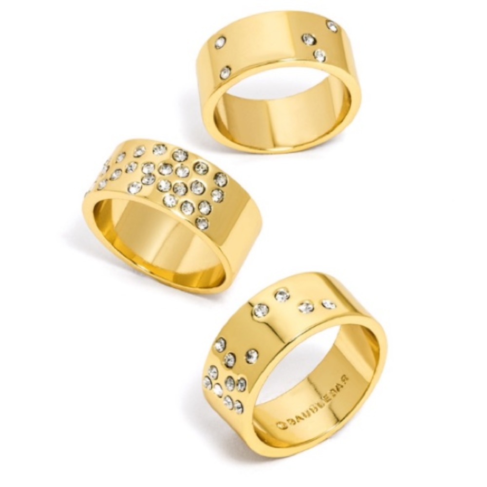 Baublebar constellation ring trio